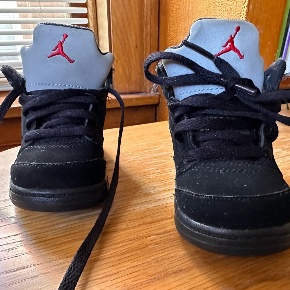 Jordan 5 Retro Black Suede - Toddler